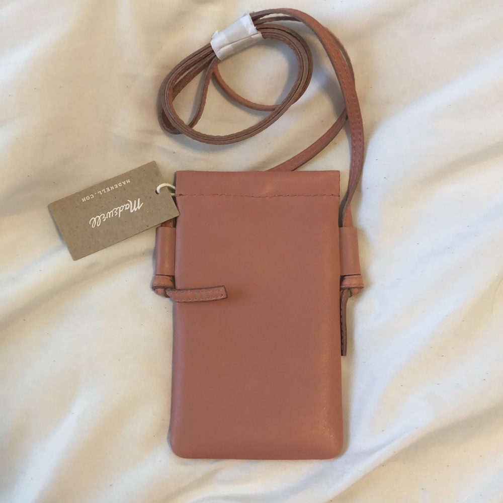 Madewell Leather Crossbody phone bag